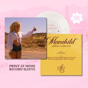 Sabrina Carpenter「Manchild」 7\"レコード Manchild 7in Single - Sabrina Carpenter Official Store
