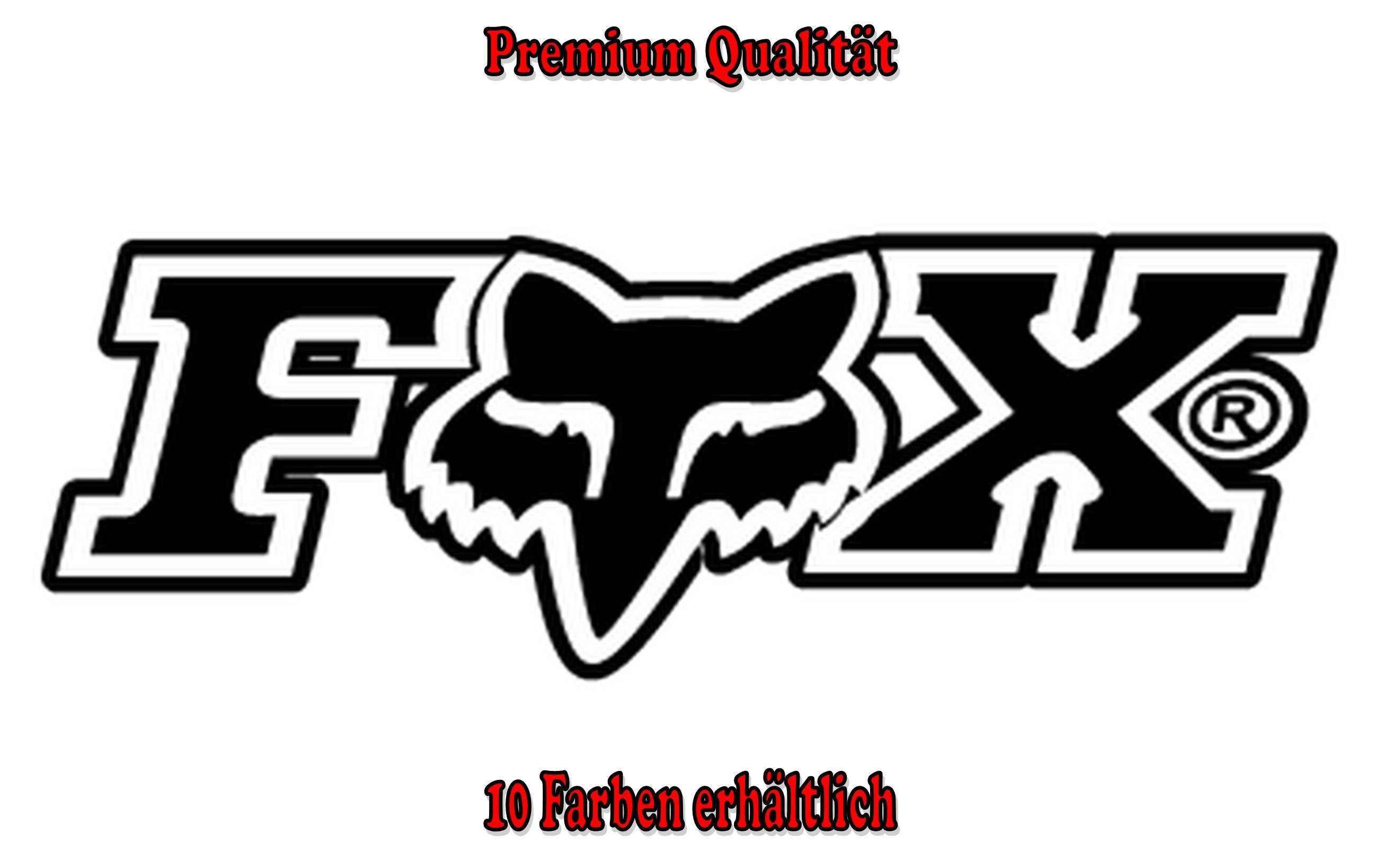 Fox Car Sticker Tuning Styling Truck Bike Glass Desired Color 116 Etsy