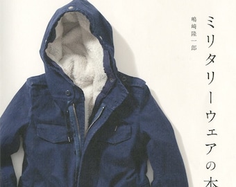 Heren militaire hardware jas naaiboeken - Japanse ambachtelijke boeken