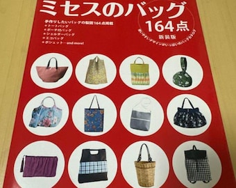 Mrs. Bag 164 items New edition - Japanese Craft Book