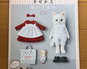 Parico Dall Dress Up Stoffkatzenpuppe - Japanisches Handwerksbuch