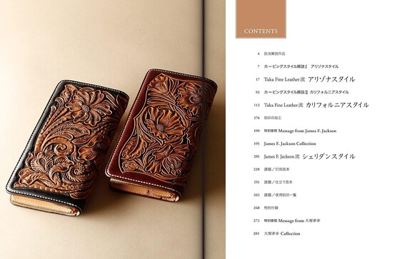 Leather Carving Techniques Taca Fine Leather Edition (professional