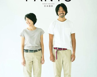 Wear Beautiful Silhouette Sewing Men's Pants Clothes - Japanese Craft Book@