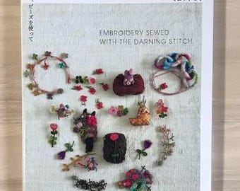 Klein stopborduurwerk: borduurgaren en kralen gebruiken - Japanese Craft books