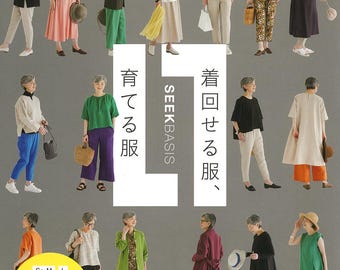 Clothes that can be mixed and matched clothes that natured - Japanese Craft Book