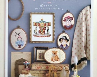 夢見るロマンティックなクロスステッチ刺繍 - 日本の刺繍クラフト