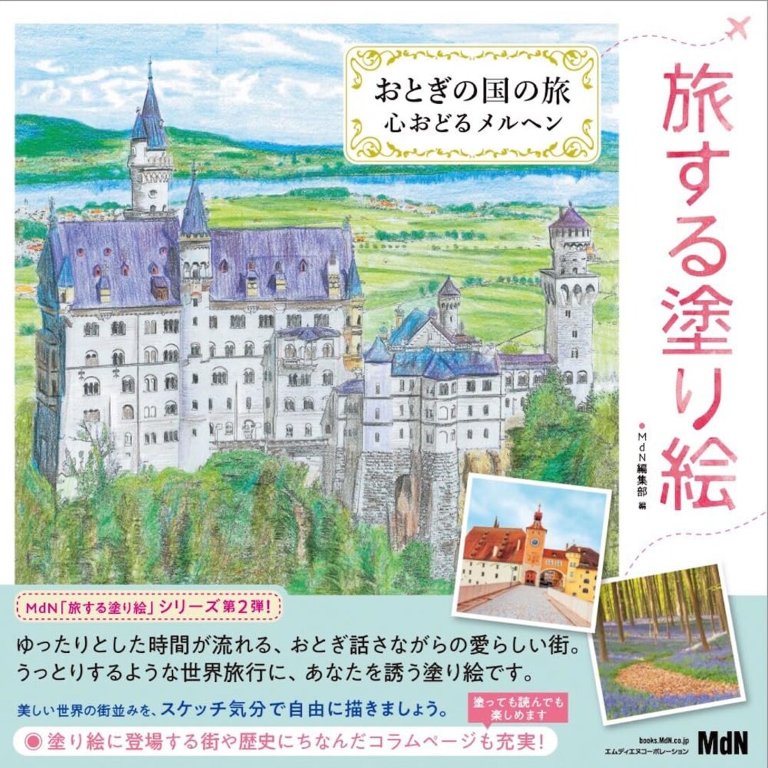 ばんます様　【送料代】 Castle Arts Butterflies 塗り絵 | 社内のアーティストがキュ