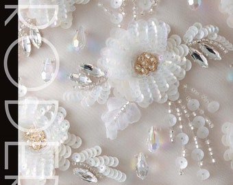The Sparkle of Haute Couture-borduurwerk Artistieke Accessoires Gemaakt met Luneville-naalden Firoza Minami - Japans knutselboek