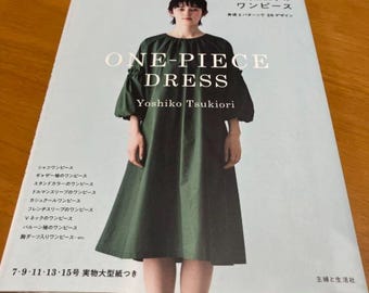 Yoshiko Tsukiori's One Piece Dresses - Japanese Craft Book - Etsy