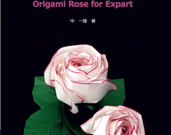 Rose origami for advanced users - Japanese Craft Book