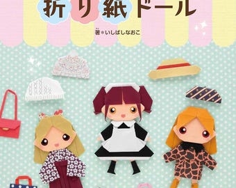 Dress up origami doll - Japanese Craft Book