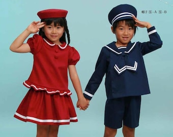 Kinder- und Enkelkinderkleidung für Jungen und Mädchen für Kostüme – Japanisches Bastelbuch