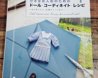 Dolly Dolly DOLL COORDINATE RECIPE for Small Dolls - Japanese Craft books