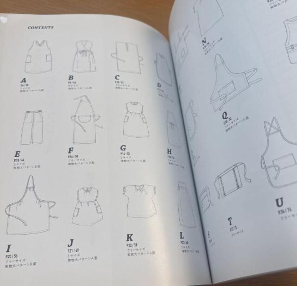 Apron and Apron Like Dresses Sewing Patterns Book by Mao Waraya ...