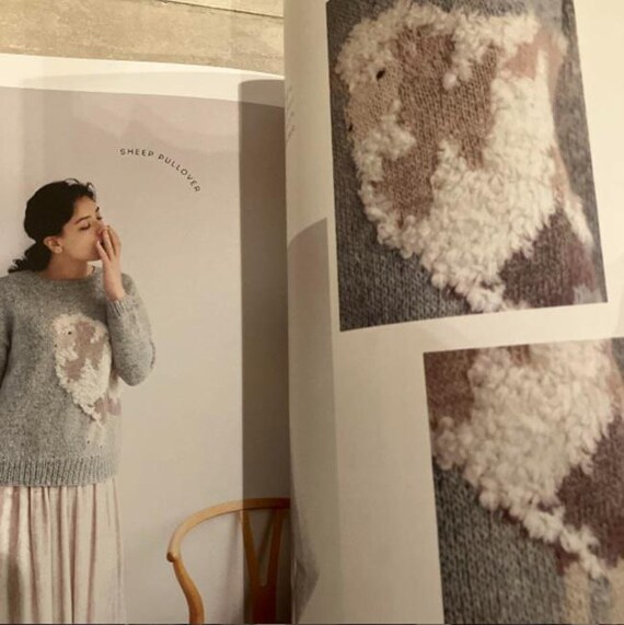 Erika Tokai's Knitted Knitwear Erika Tokai Alan Knit Intarsia