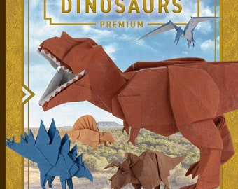 Origami Dinosaurs Premium Origami Makoto Yamaguchi - Japanese Craft Book