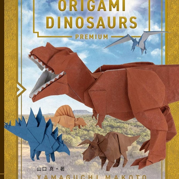 Origami Dinosaurs Premium - Japanese Craft books