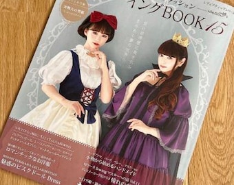Japanese Sewing Design Pattern Book How to Make Cosplay Costume Clothes  Dress Design Pattern - Etsy