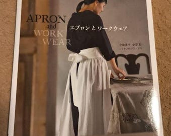 Aya's Aprons and work wear Dresses Sewing Patterns book by Yoko Ohara - Japanese Craft Book