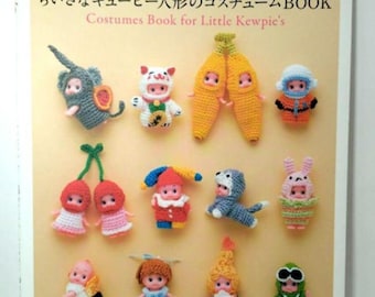 リトルキューピーのためのかぎ針編み衣装ブック - 日本の手芸本 - Etsy