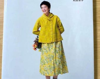 Clothes made by arranging the 5 base models from Katagami Style - Japanese Craft books