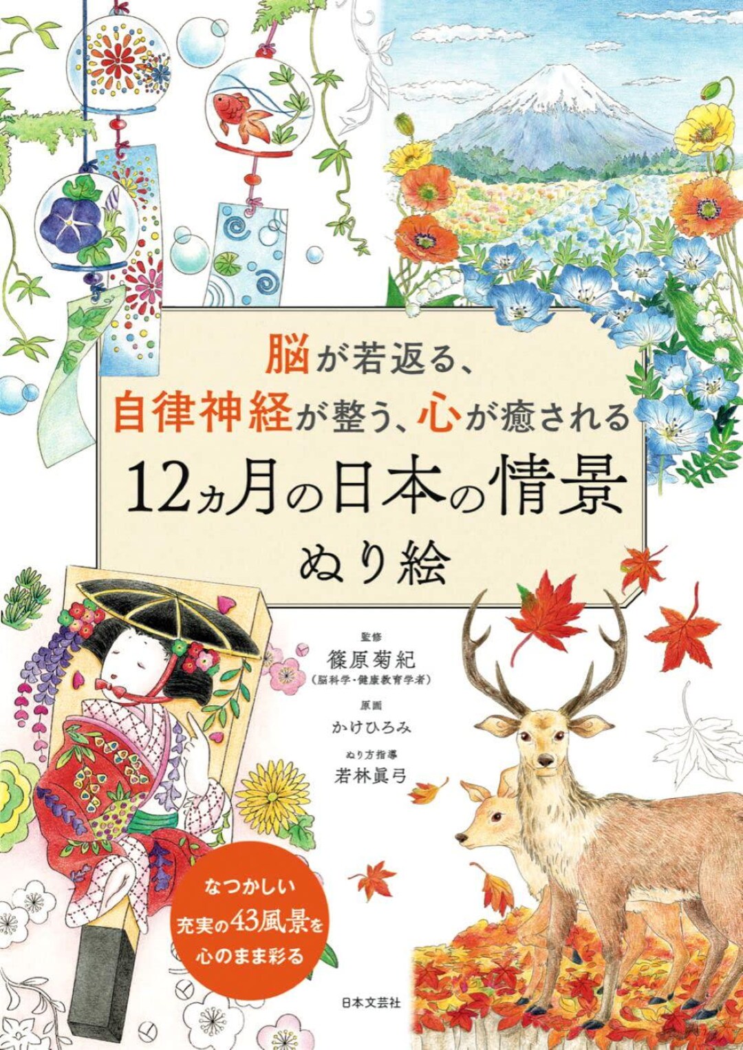 12 Months of Japanese Scenery Coloring Pages Japanese Craft Book - Etsy