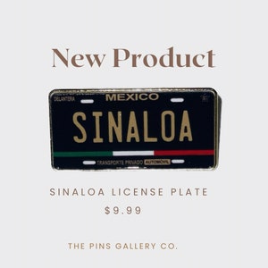 Sinaloa Plates Hutnadel.