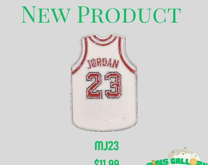 Michael “Air” Jordan 23 Enamel Pin.