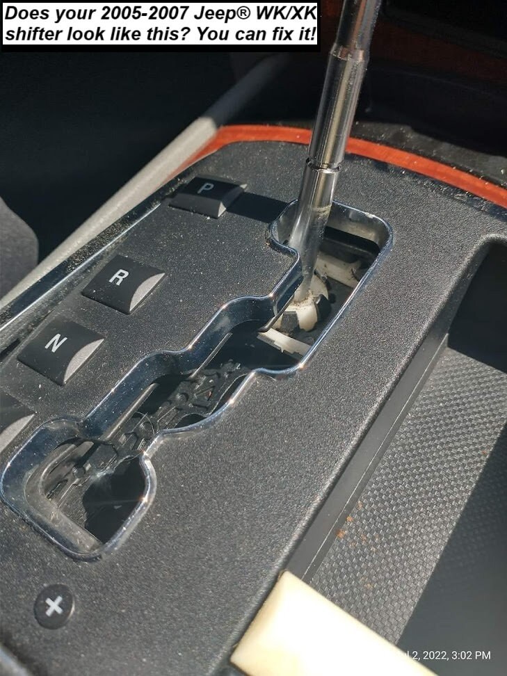 thumbnail image 2 of Shifter Dust Cover Repair Kit For 2005-2010 Jeep Grand Cherokee & Commander (WK/WH/XK/XH) 2 of 4