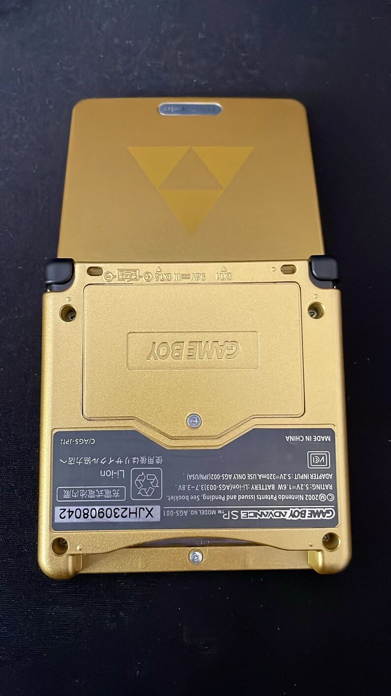 Nintendo GBA Gameboy Advance SP Zelda Edition Handheld Konsole TOP Zustand neuwertig Bild 3