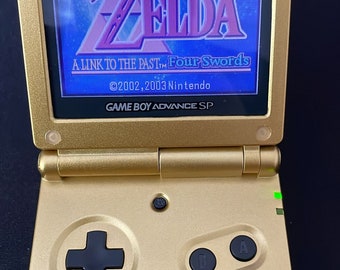 Nintendo GBA Gameboy Advance SP Zelda Edition - Handheld Konsole - TOP Zustand - neuwertig