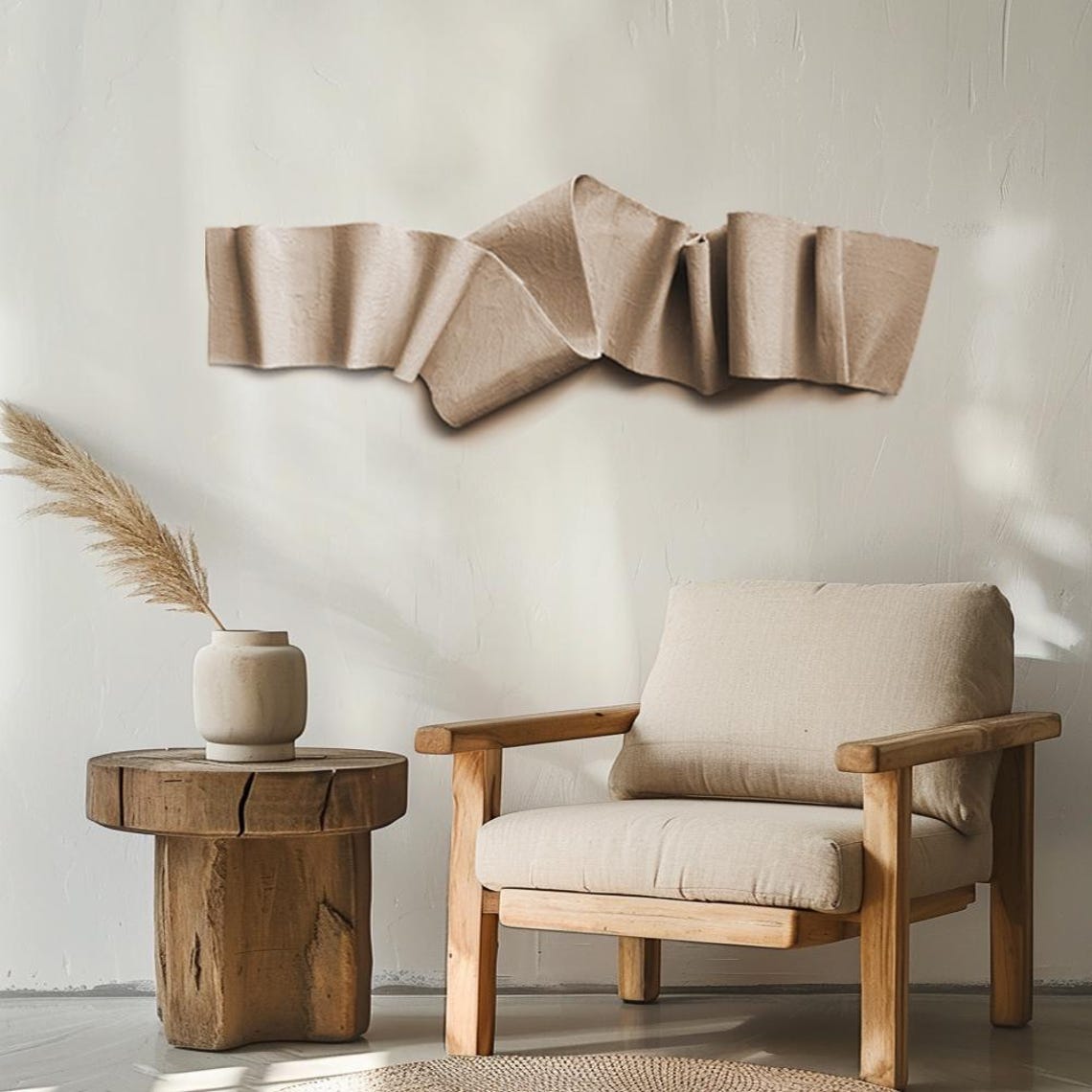 Curated visual reference: Visual Reference: Modern 3D Textured Wall Art