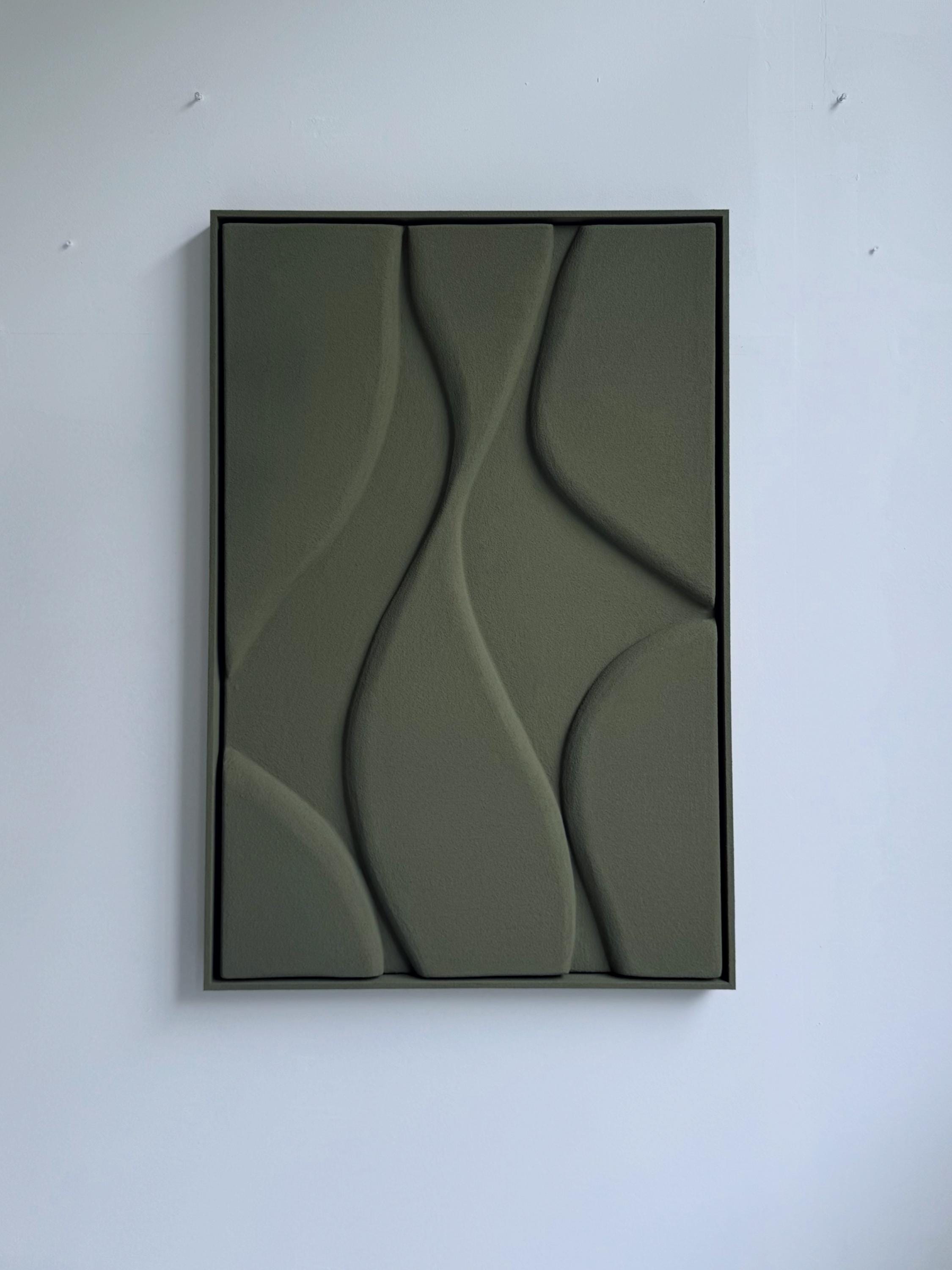 Textured Plaster Wall Art - Handmade 3D Sculptural Painting ...