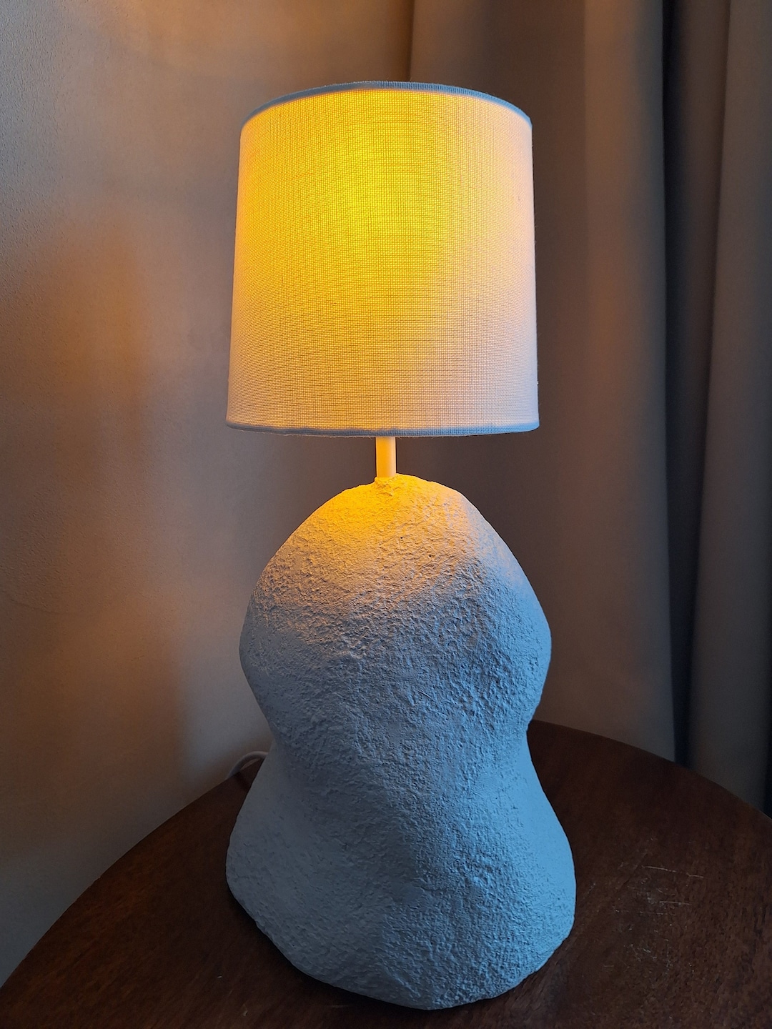Sculptural Wabisabi Table Lamp Modern Lighting Unique Handmade — free download