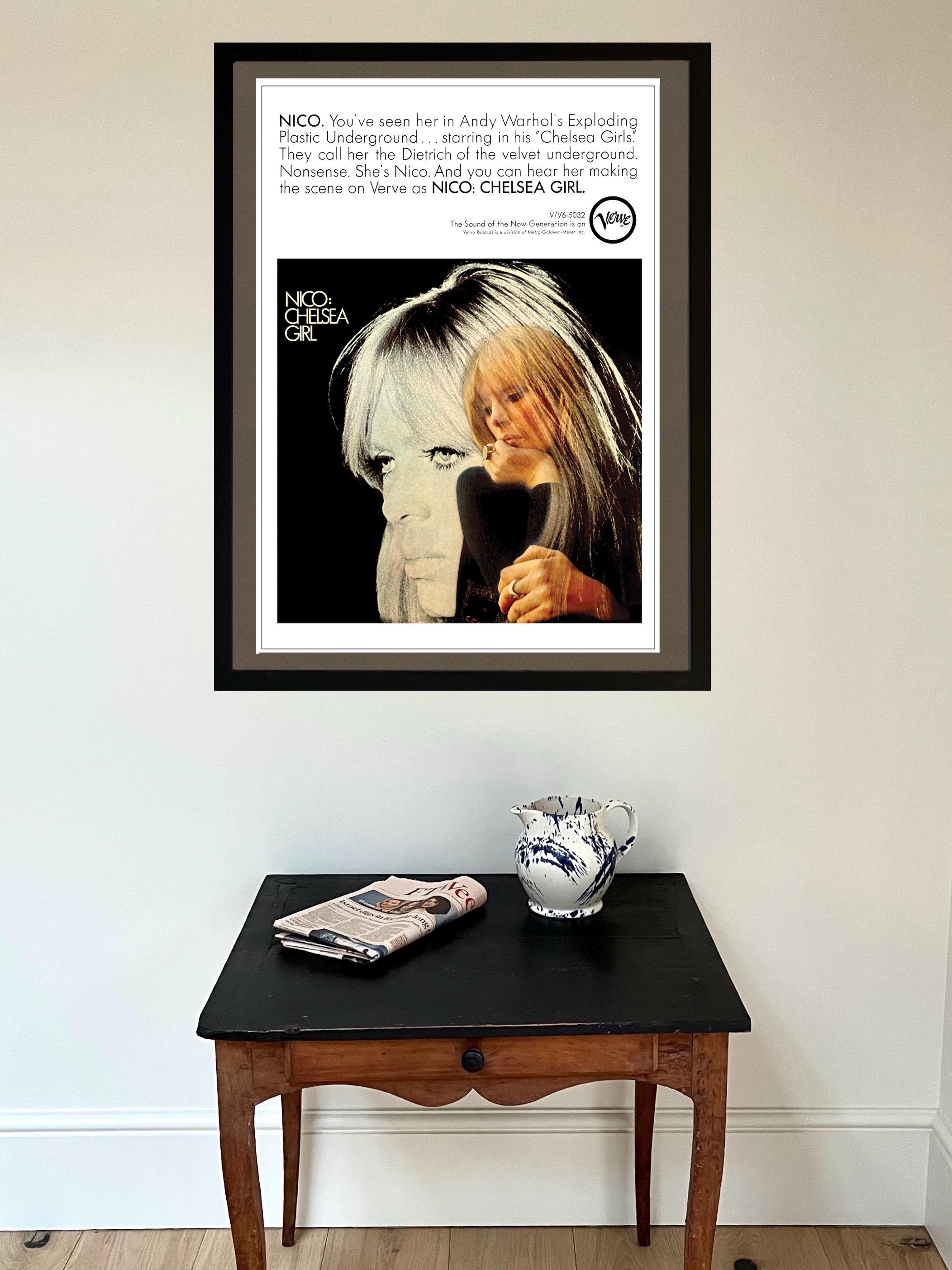 NICO Chelsea Girl - High-quality A1 Promo Poster - Psych - Etsy