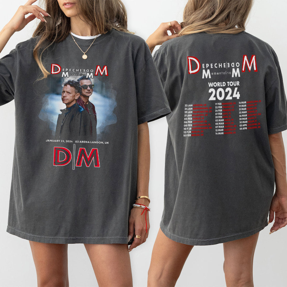 Depeche Mode T-shirt 2024 Tour Memento Mori Sweatshirt