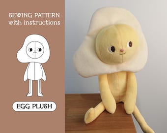 肉まんぬいぐるみ.pdf 縫製パターン - Etsy 日本