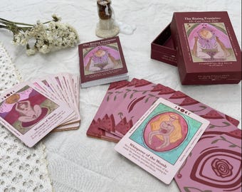 Rising Feminine Oracle Deck: Intuitiv Tarot, Gudinnans visdom