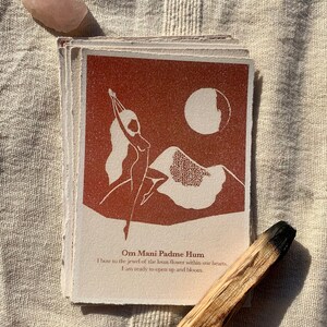 Mantra Meditation & Affirmation Cards: Om Mani Padmi Hum