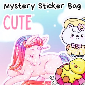 Śliczne naklejki na laptopa, kubki, dzienniki, planery, kawaii, tajemnica, torba z upominkami, pamiętniki, tajemnicze, pomysł, tarra