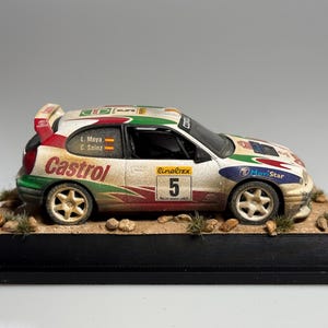 Toyota Corolla WRC Rally Monte Carlo 1998 Sainz #5 1:43 Rally - Hand Customized
