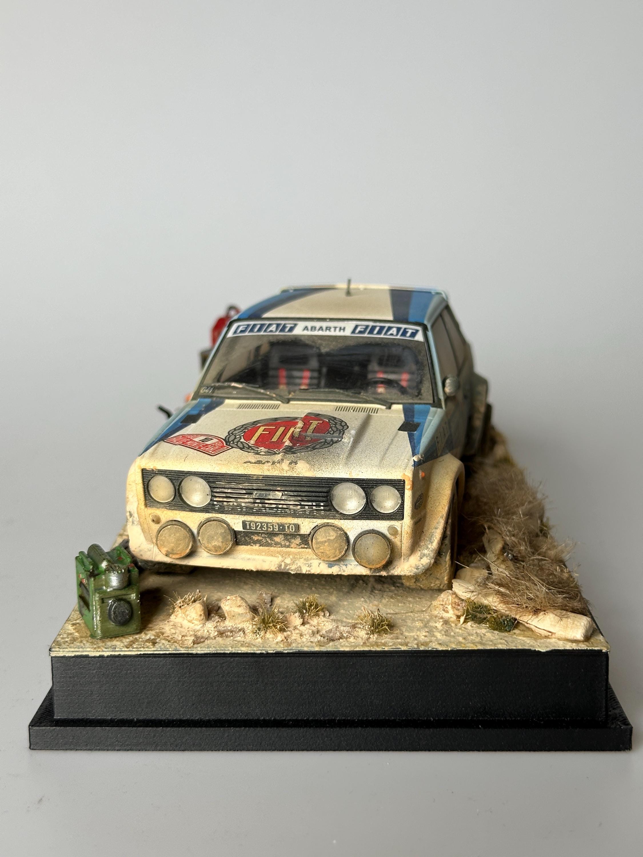 FIAT 131 ABARTH 10 ROHRL/GEISTDORFER RALLYE MONTE-CARLO 1980 1ER