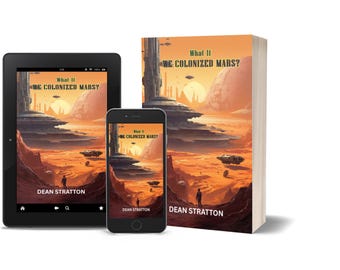 What If We Colonized Mars Book | Futuristic Space Travel