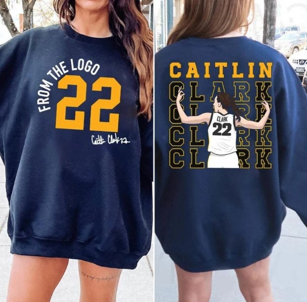 Caitlin Clark Shirt, American Clark 22 Basketball, From The Logo 22 Caitlin Clark T-Shirt