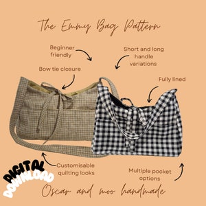 The Emmy Bag digital pattern download
