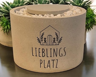 Tischfeuer, Feuerschale to go, Outdoor, Camping, Urlaub, Sommer, Garten, Tischfeuer to go