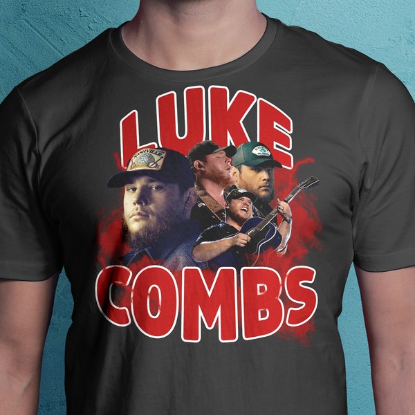 Luke Combs T Shirt Design PNG Téléchargement instantané - Luke Combs Fan Tshirt Design PNG - Sticker Luke Combs - Luke Combs Poster