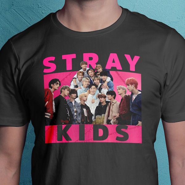 Stray Kids T-shirt Design PNG - Stray Kids Merch - Stray Kids Sweatshirt - Stray Kids Fan T-Shirt PNG