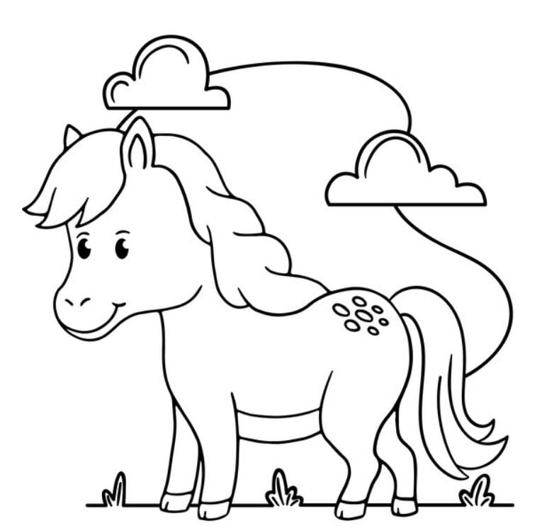 Coloring Pages With Animals PDF Coloring Pages With Animals for