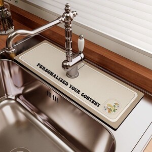 Protection anti-éclaboussures pour robinets d'évier de cuisine